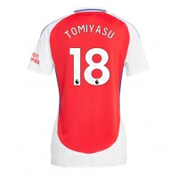 Arsenal Takehiro Tomiyasu #18 Replica Home Shirt Ladies 2024-25 Short Sleeve